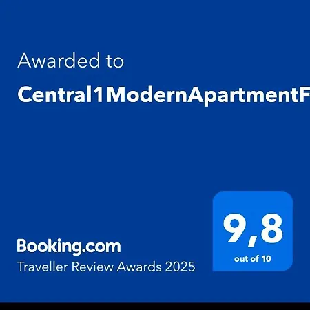 דירה Central1modernapartmentfreeparking סרס