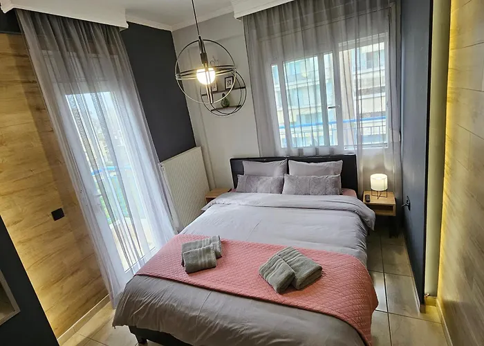 דירה Central1modernapartmentfreeparking סרס